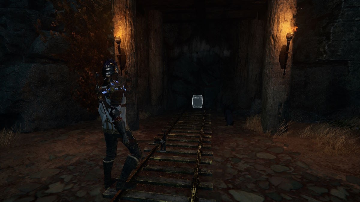 Le passage bloqué dans la mission Poudre et Acier dans Flintlock : Le Siège de l'Aube.