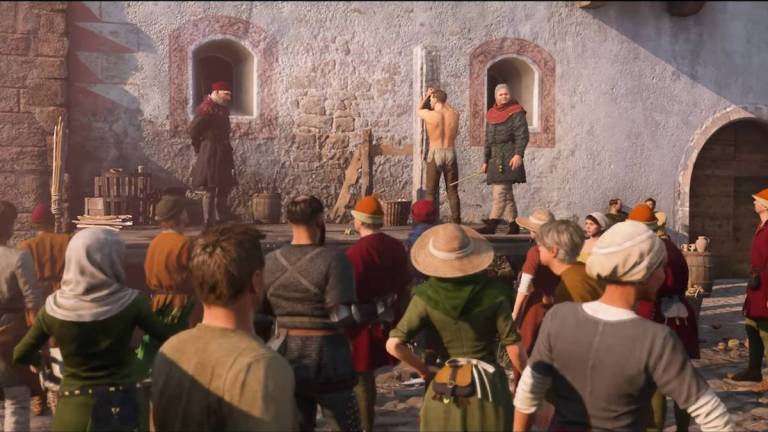 Kingdom Come Deliverance 2 vous permettra de chahuter des femmes, de frapper des poulets et de vous faire fouetter en public