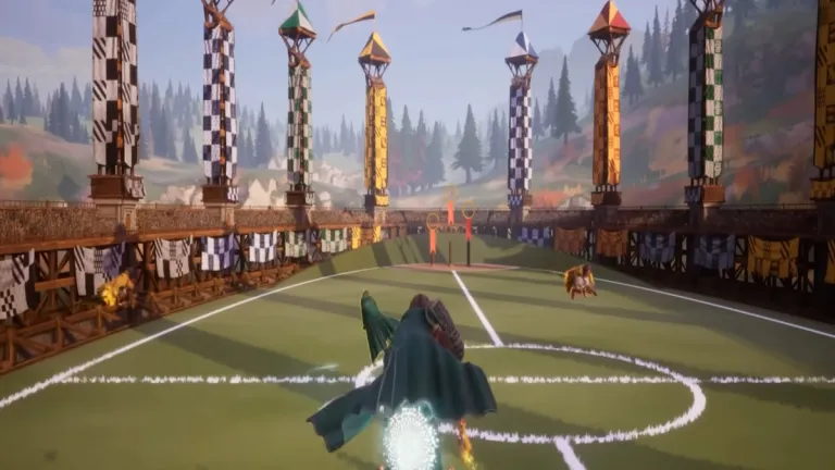 Playing Quidditch at Hogwarts in Harry Potter Quidditch Champions