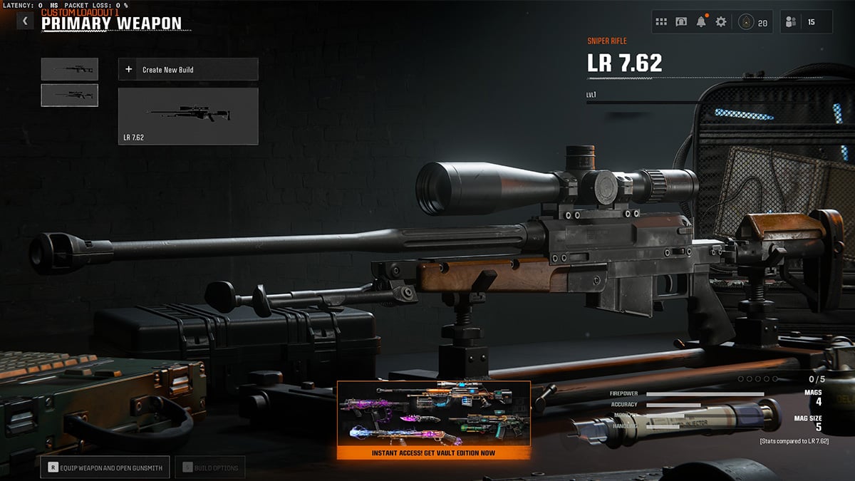 Le fusil de précision LR 7.62 dans Call of Duty: Black Ops 6