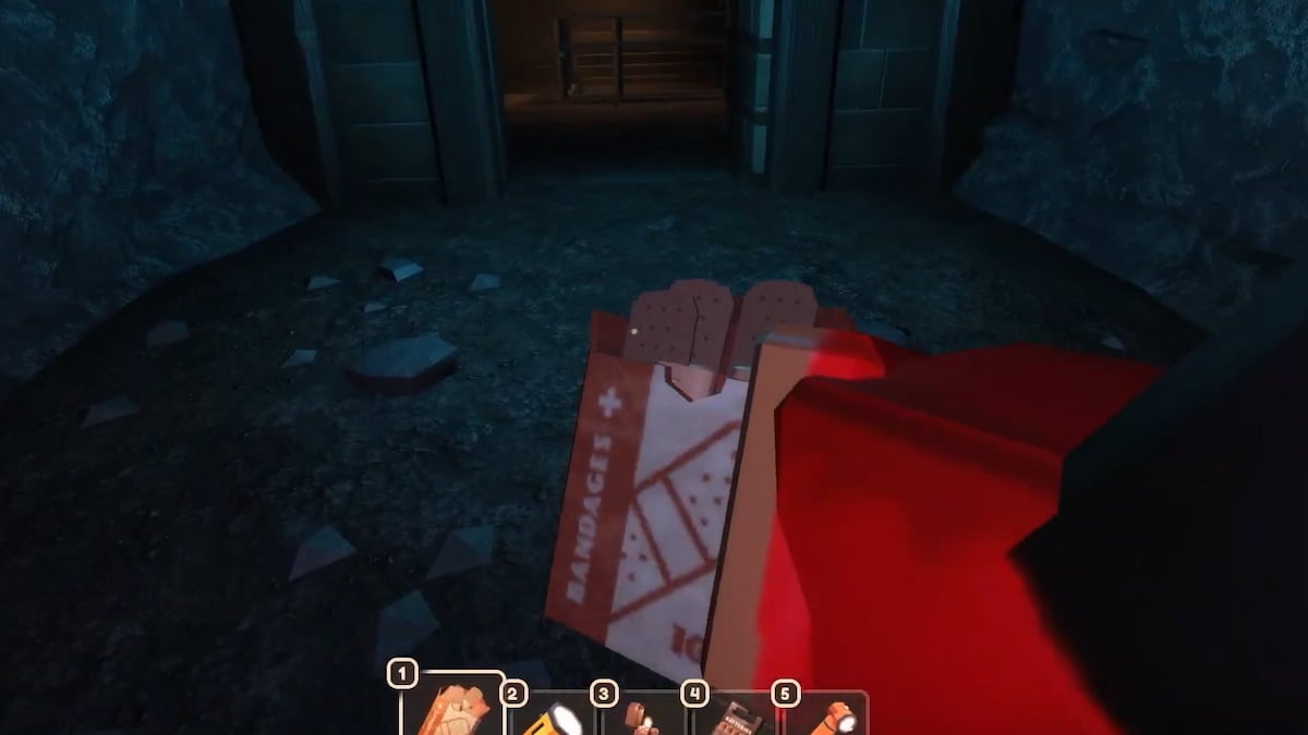 Un pack de bandages dans Doors Floor2