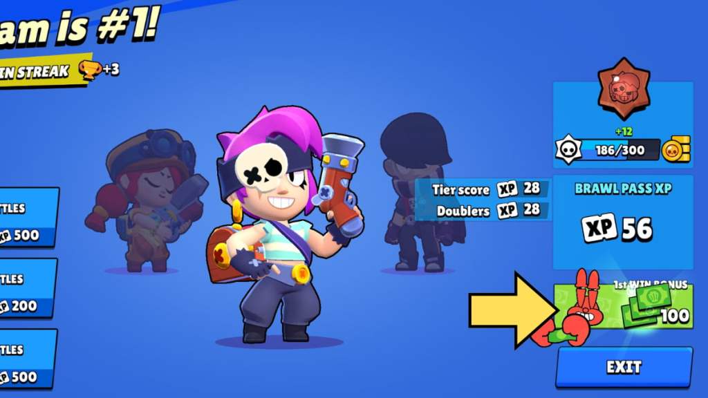 Obtenir 100 Krusty Cash après avoir terminé une partie de Jellyfishing dans Brawl Stars