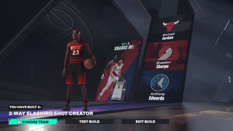 La meilleure construction de Michael Jordan dans NBA 2K25