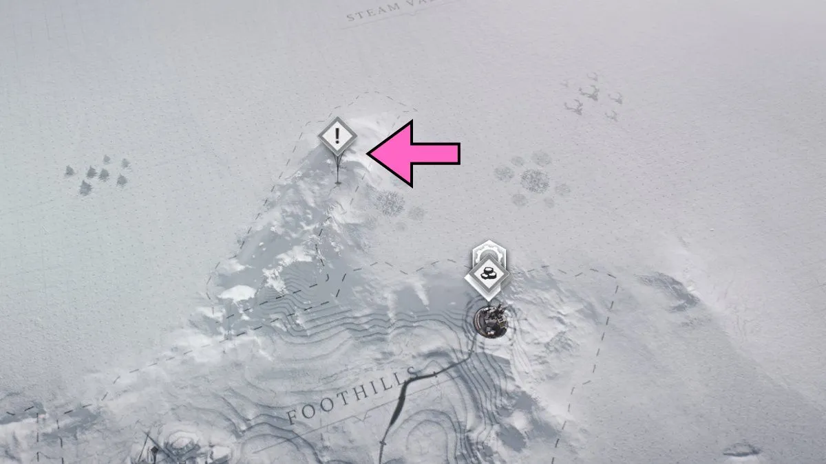 Emplacement du noyau High Pass dans Frostpunk 2