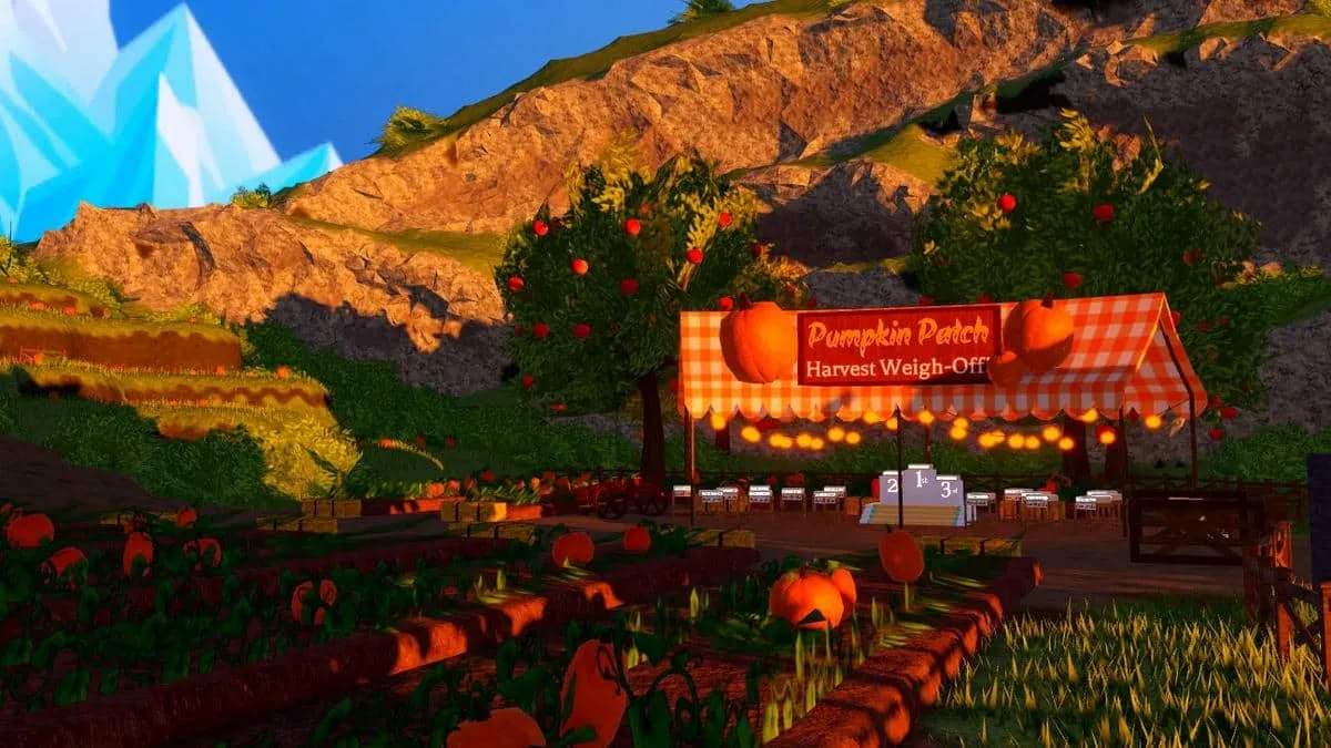 Champ de citrouilles dans Roblox Royale High