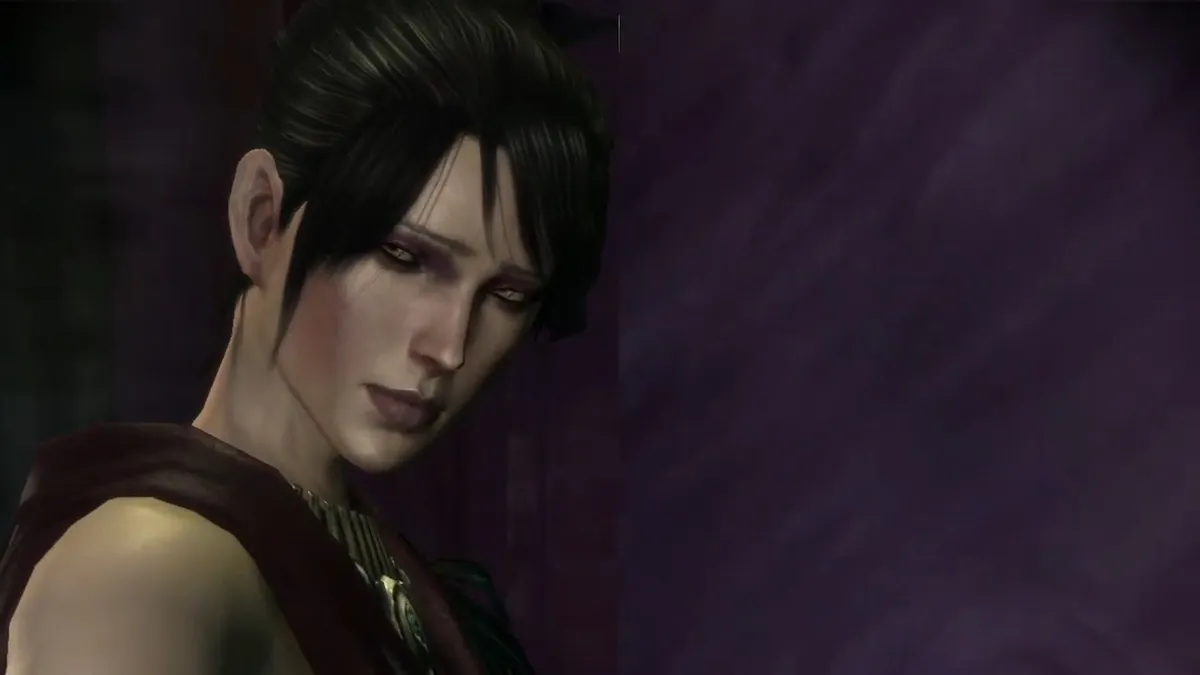 Morrigan dans Dragon Age : Origines.