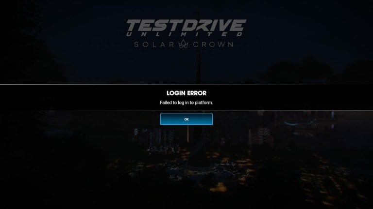 Comment corriger l'erreur de connexion dans Test Drive Unlimited Solar Crown