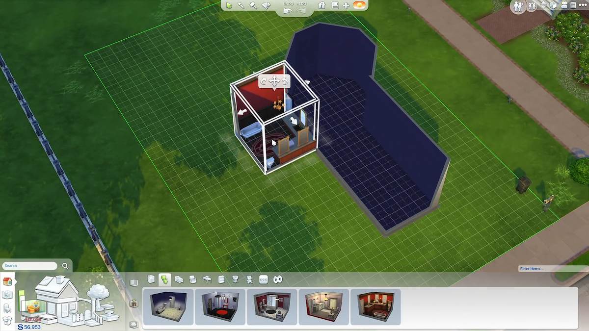 Construire une salle de bain dans Les Sims 4.