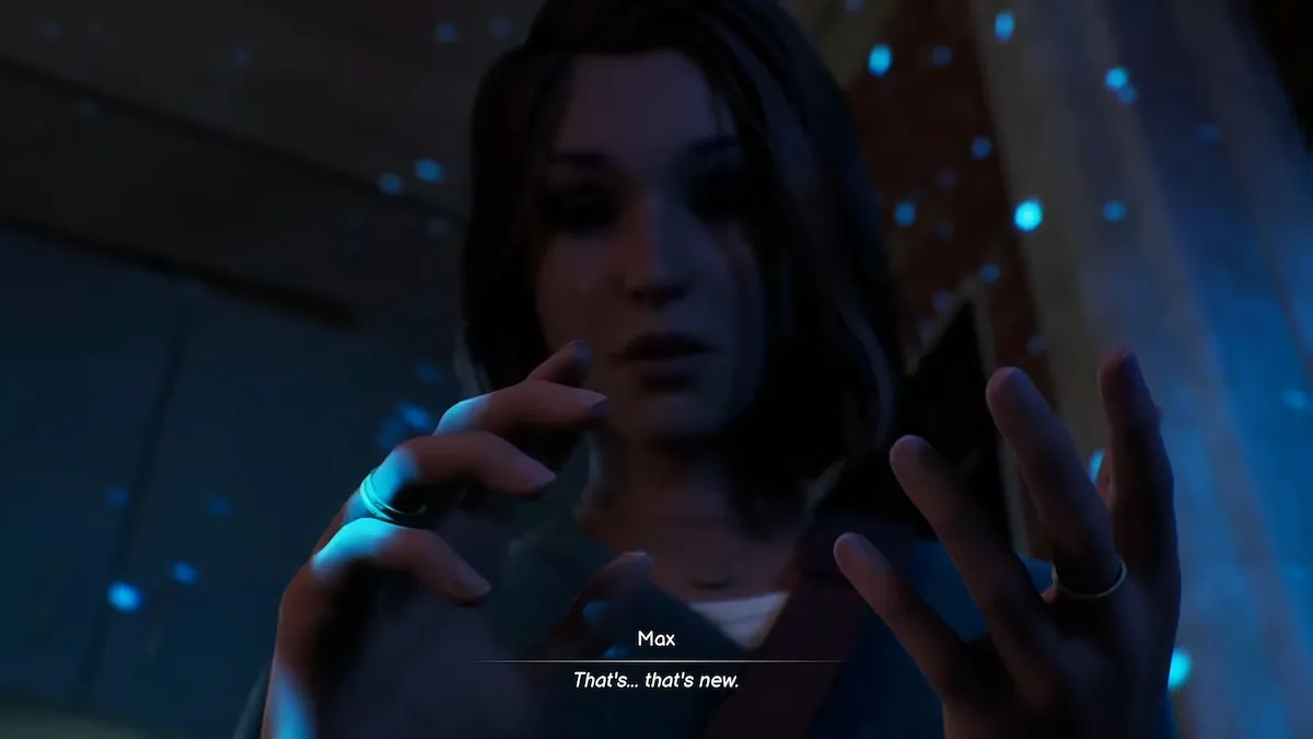 Max après avoir utilisé un autre nouveau pouvoir dans Life is Strange: Double Exposure.