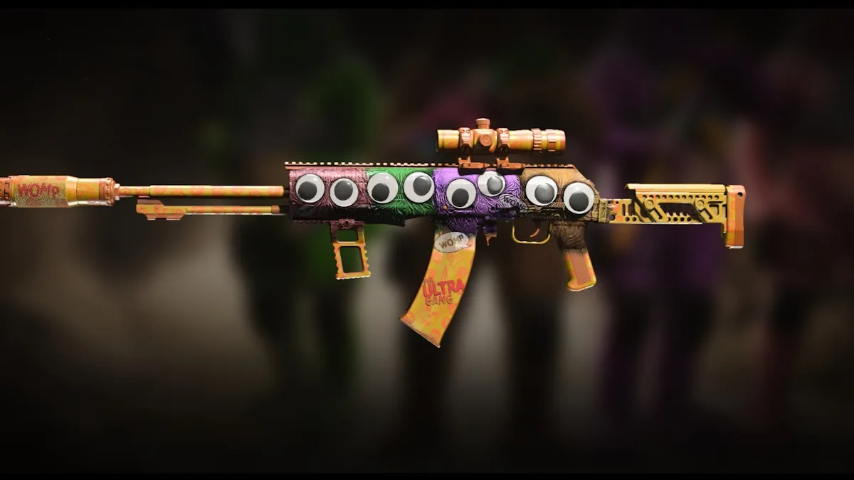 Le skin Womper pour le SVA 545 dans Modern Warfare 3.