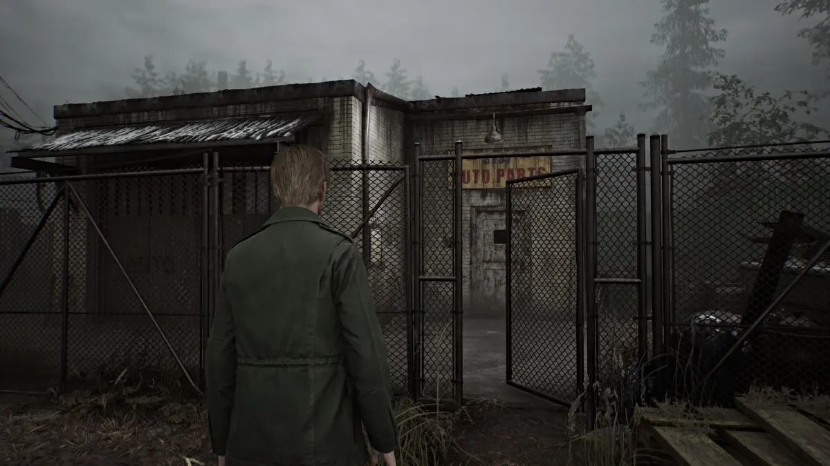 Magasin de pièces automobiles dans Silent Hill 2 Remake