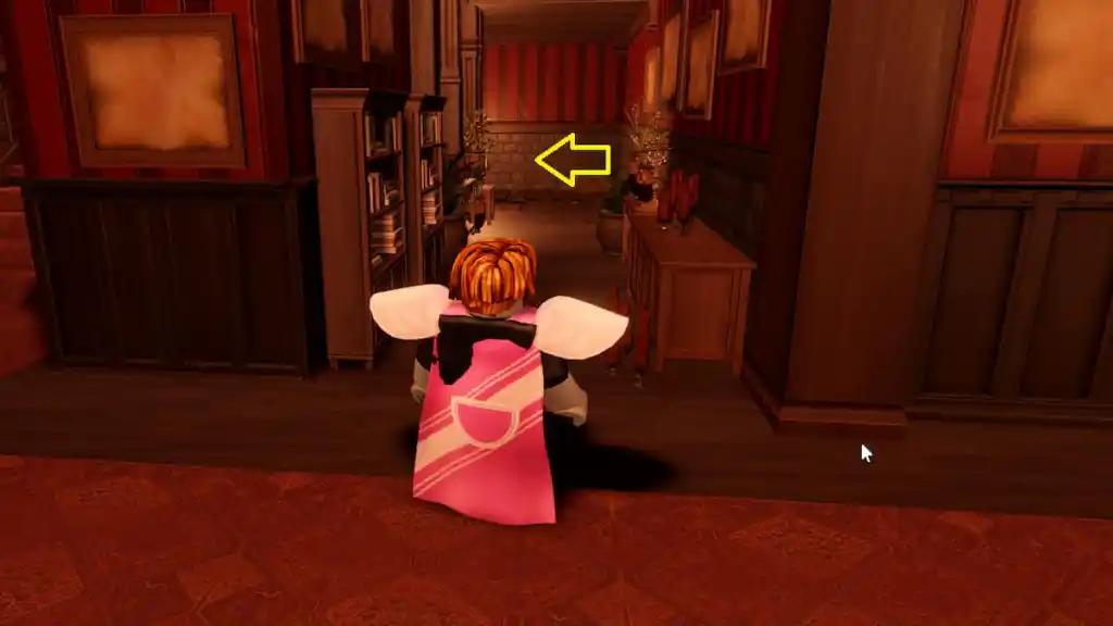 Entrée du sous-sol dans Roblox Haunt 2024