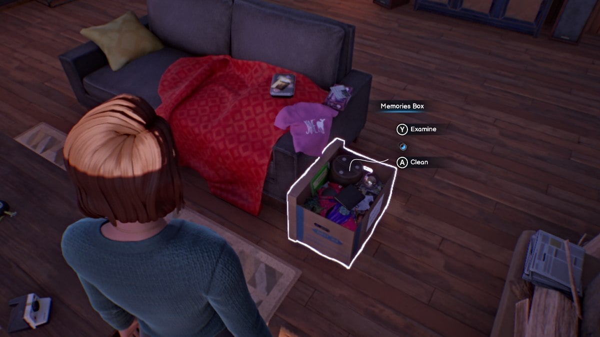 Boîte à souvenirs dans Life is Strange, double exposition