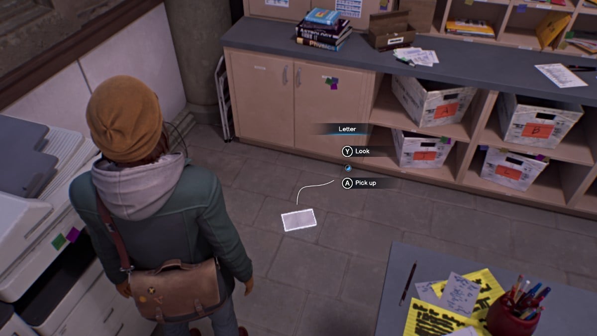 Lettre à Gwen dans Life is Strange Double Exposure