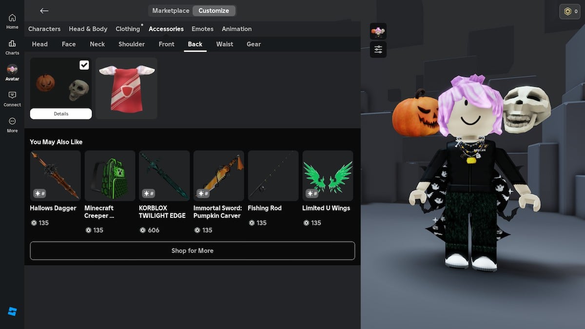 La récompense du combat de boss pour The Haunt sur Roblox.