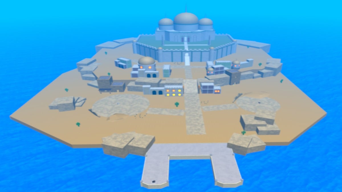 Royaume des sables dans King Legacy sur Roblox.