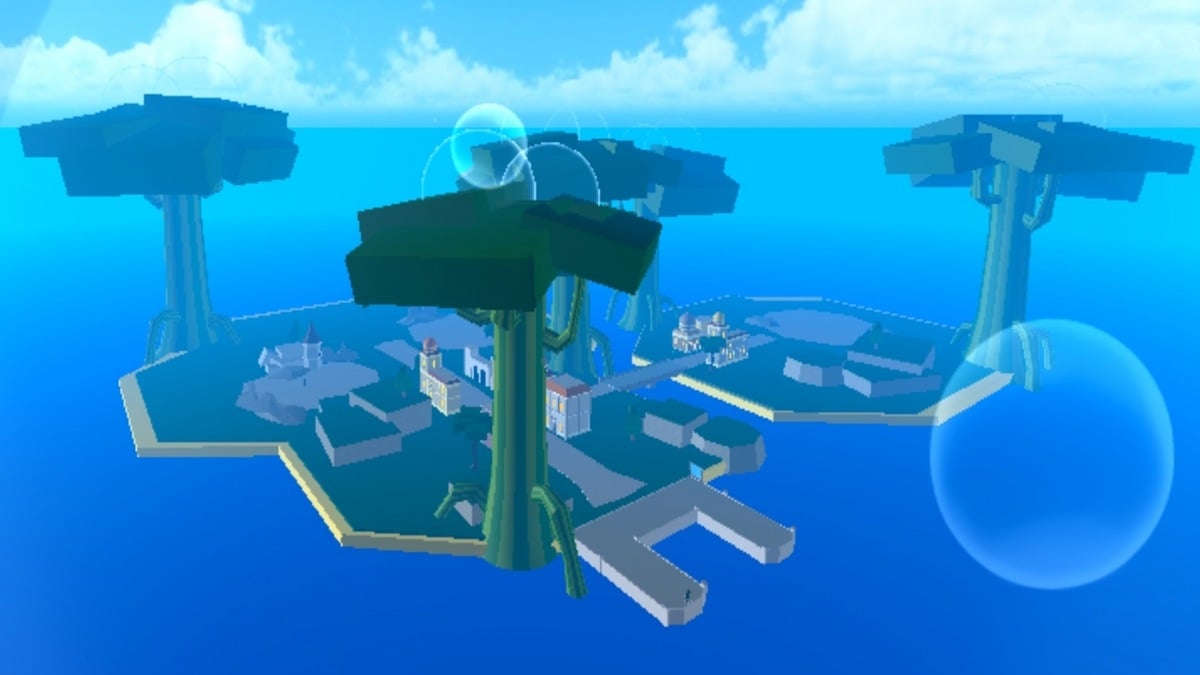 Bubble Island dans King Legacy sur Roblox.