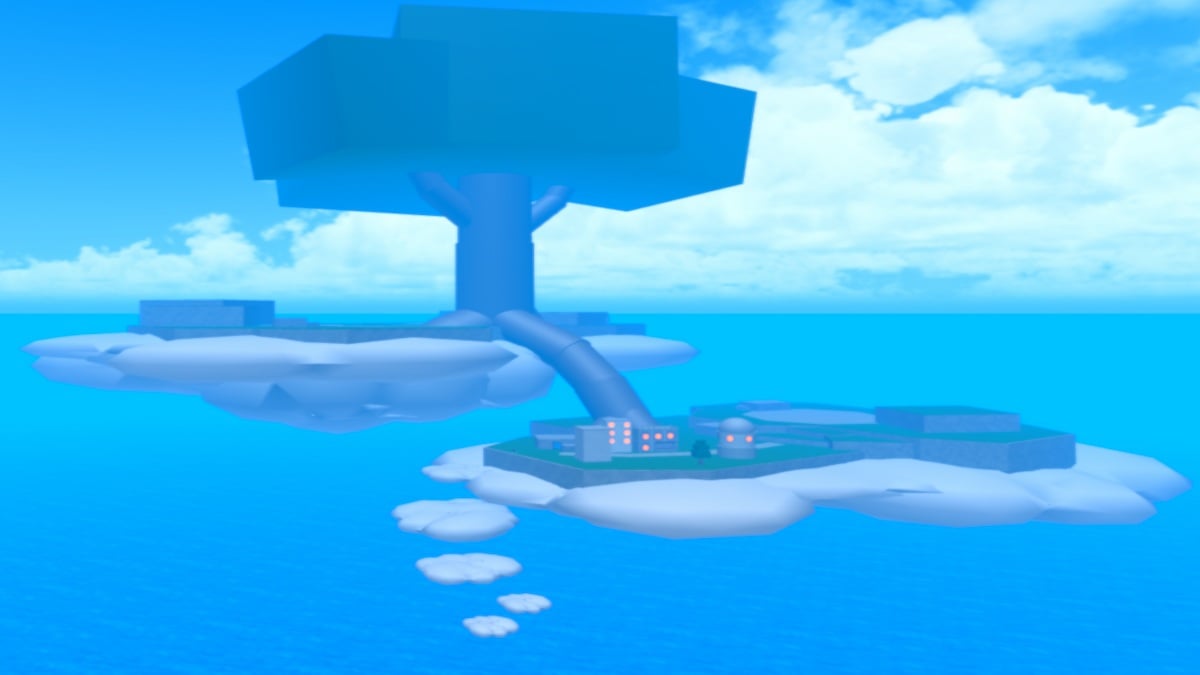 Sky Island dans King Legacy sur Roblox.