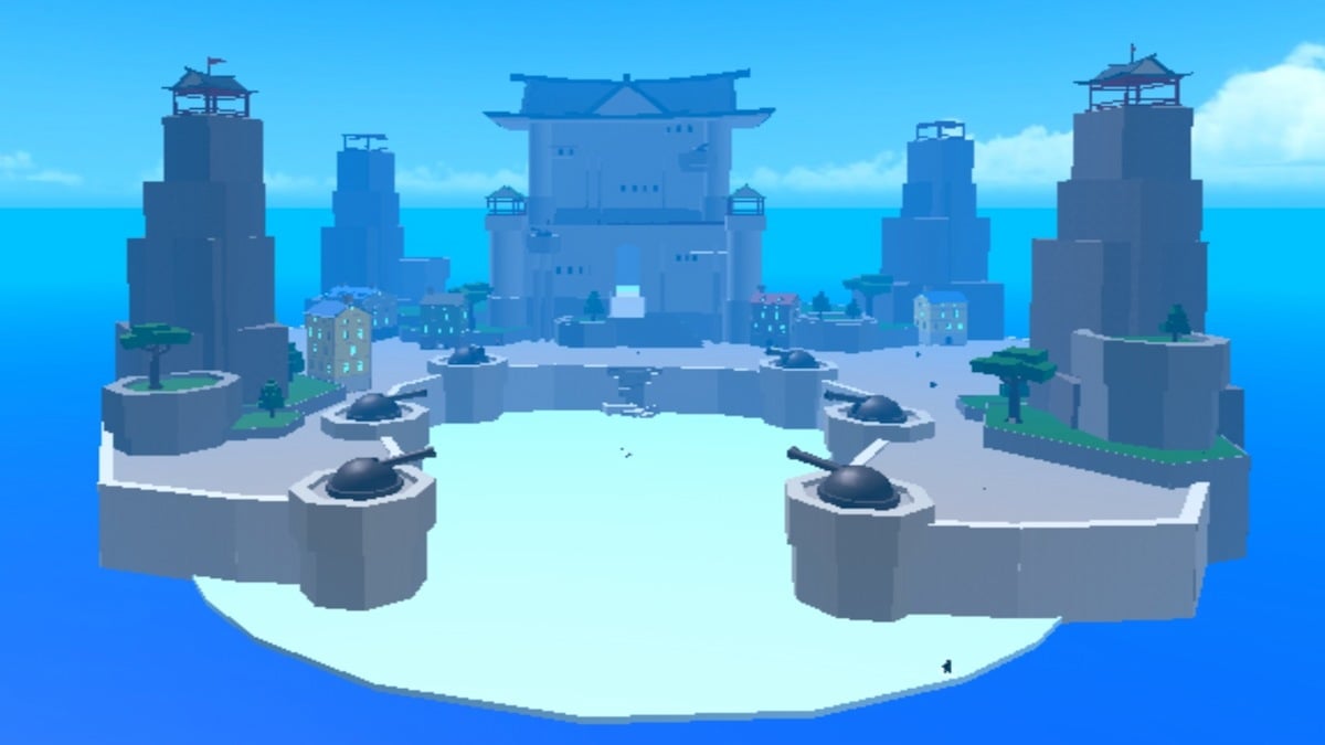 War Island dans King Legacy sur Roblox.