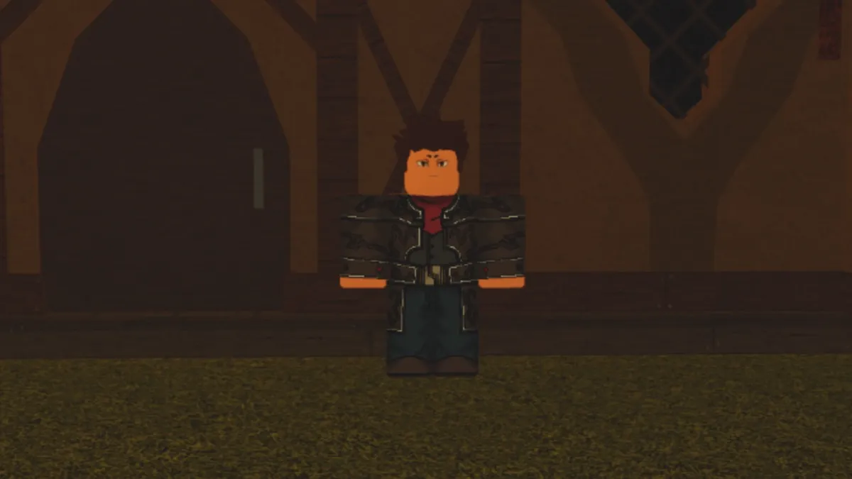 Sedour, entraîneur de classe Swordsman, dans Hollowed Roblox.