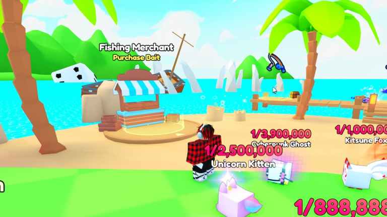 Guide de pêche Roblox PETS GO – Marchand, appâts, jetons et plus