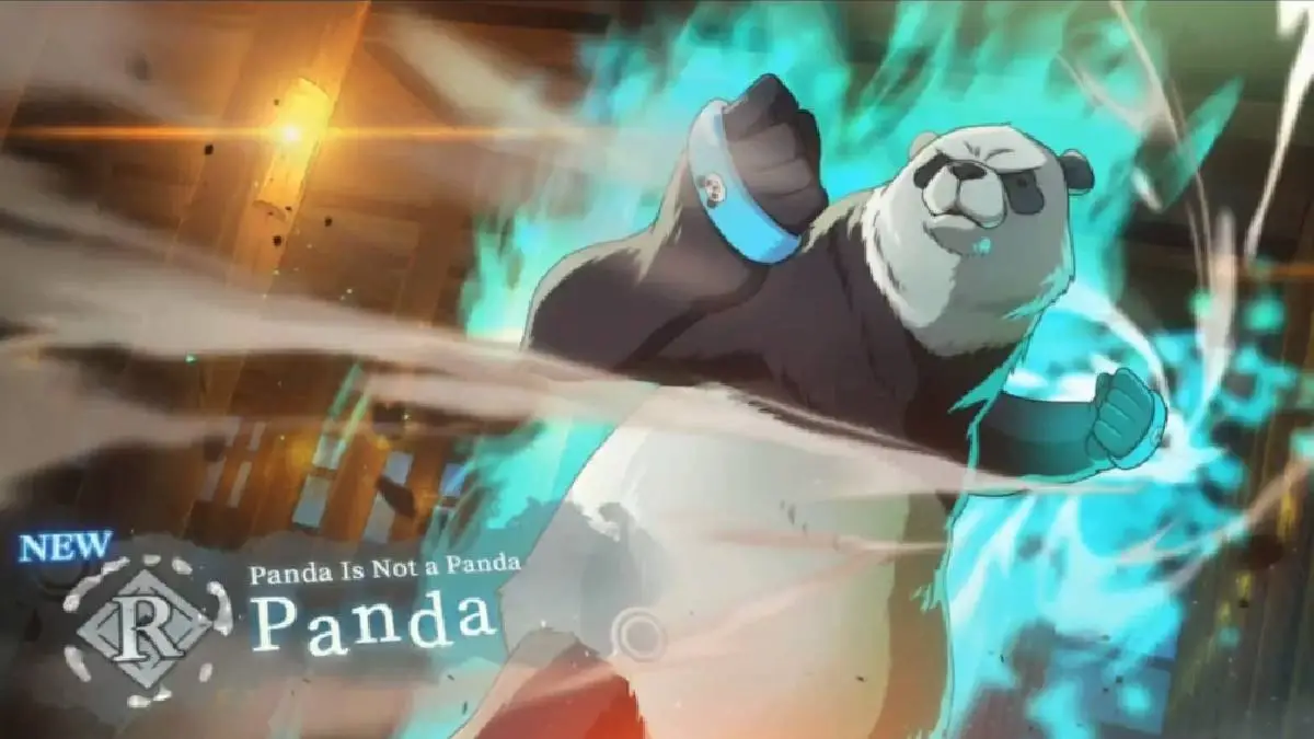 R Panda (Panda n'est pas un panda) Splash Art dans Jujutsu Kaisen Phantom Parade.