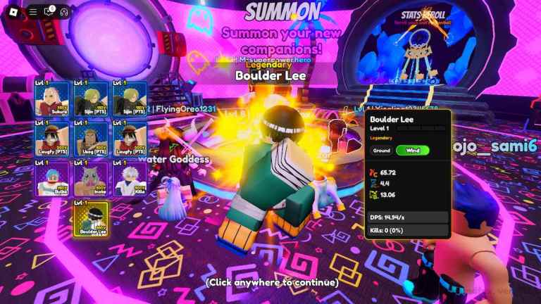 Liste des niveaux des unités Anime Reborn – Roblox