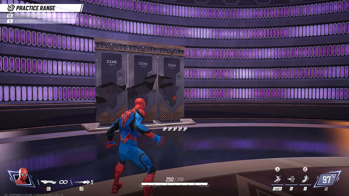 Héros Spiderman dans Marvel Rivals