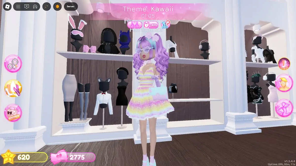 Style Sweet Lolita Harajuku en robe Roblox pour impressionner.