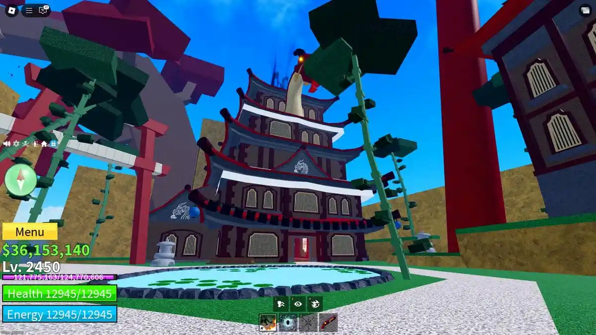 Dragon Dojo à Blox Fruits