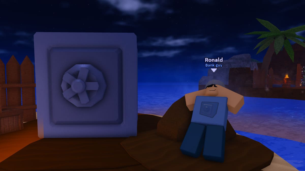 Ronald, PNJ Bank Guy dans Dig It Roblox