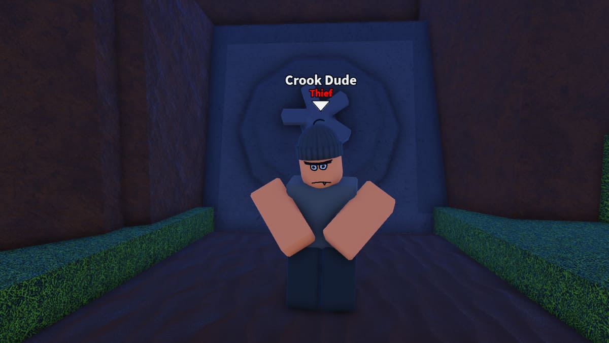 Crook Dude, PNJ voleur dans Dig It Roblox