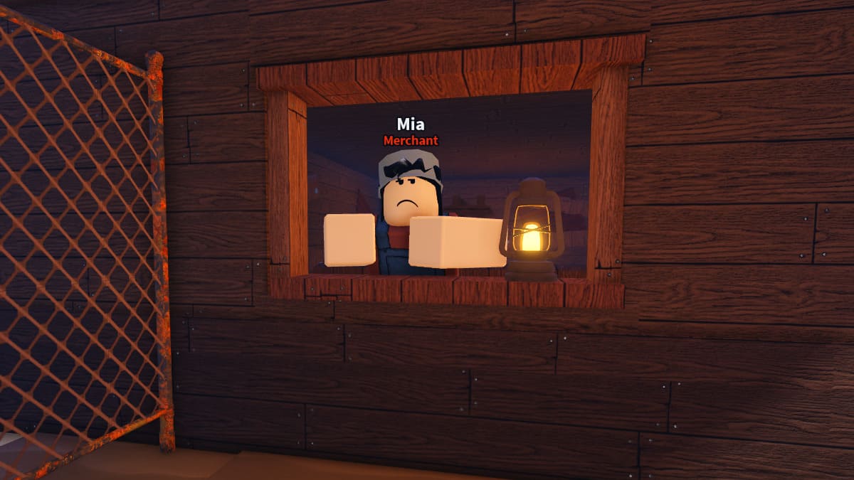 Mia, PNJ marchand dans Dig It Roblox