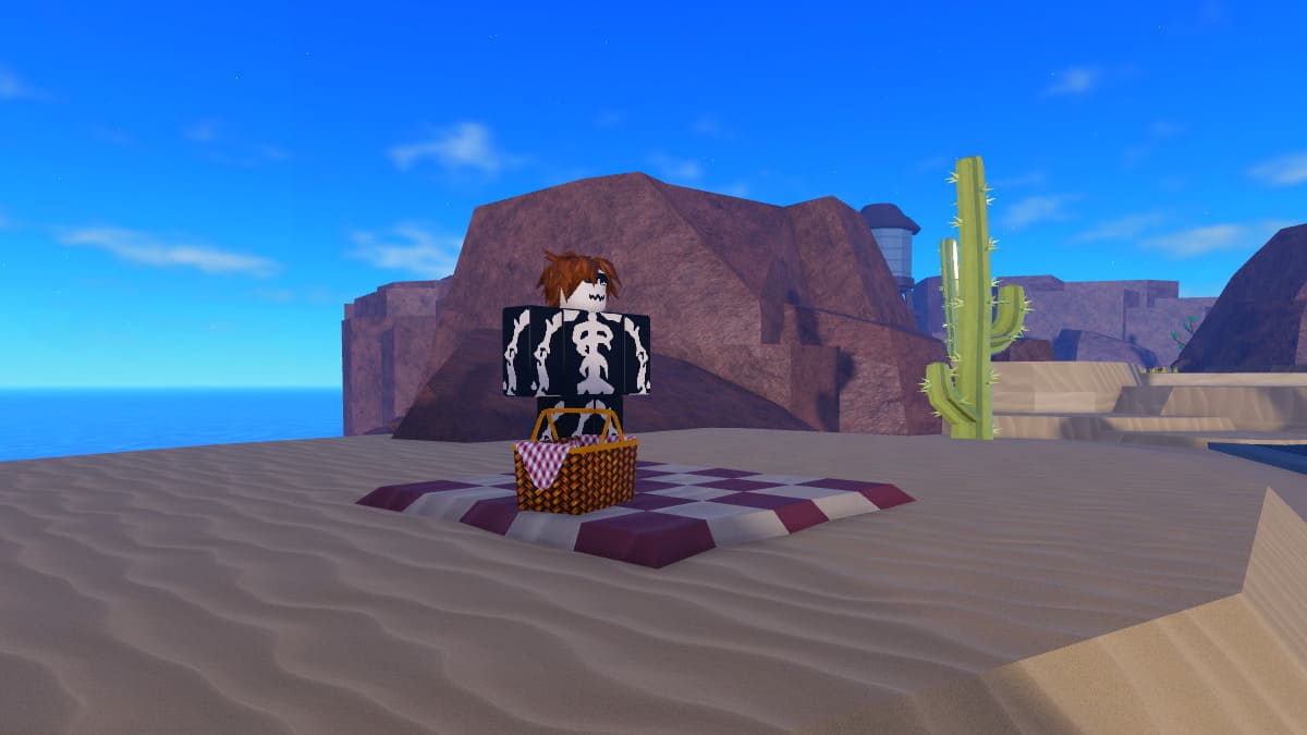 PNJ Skeleton Guy dans Dig It Roblox