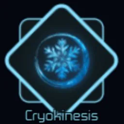 cryokinèse Symbole technique maudit dans Jujutsu Infinite