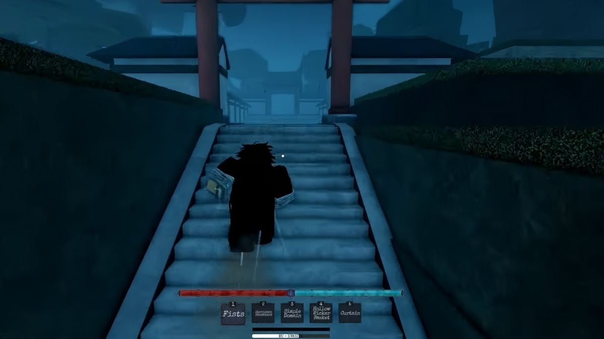 Se remonter les escaliers dans Jujutsu Odyssey