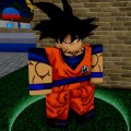 Goku Combat NPC dans la pièce en vers