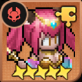 Fire Princess Hero de Realms of Pixel Tech & Magic
