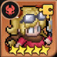 Héros de jeune fille du pistolet de Realms of Pixel Tech & Magic