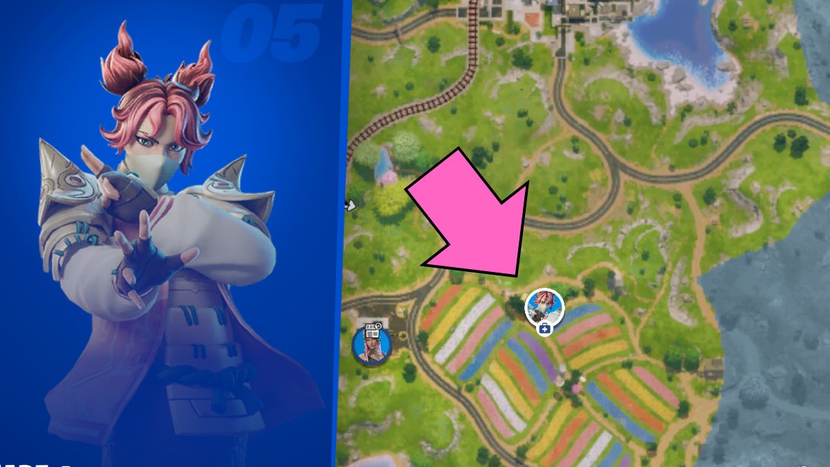 Emplacement de Jade NPC à Fortnite Chapitre 6 Saison 2