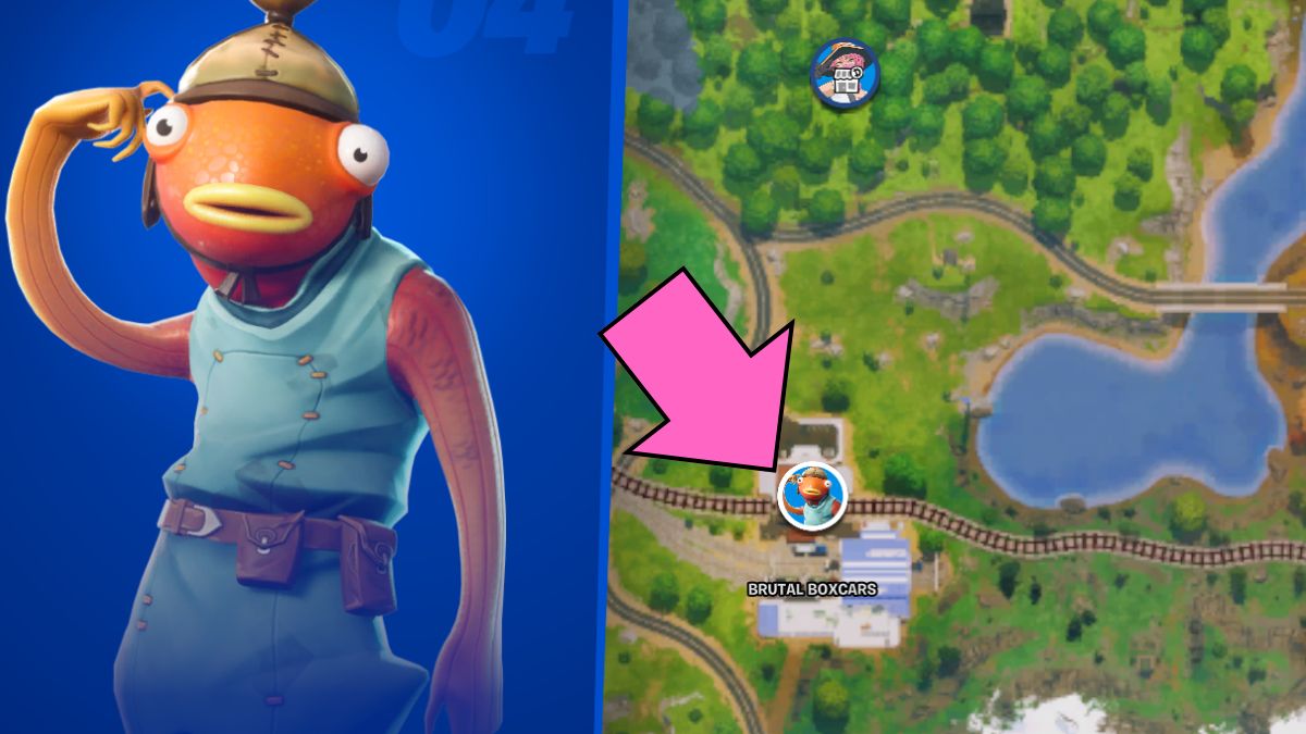 Emplacement du PNJ de Fishstick à Fortnite Chapitre 6 Saison 2