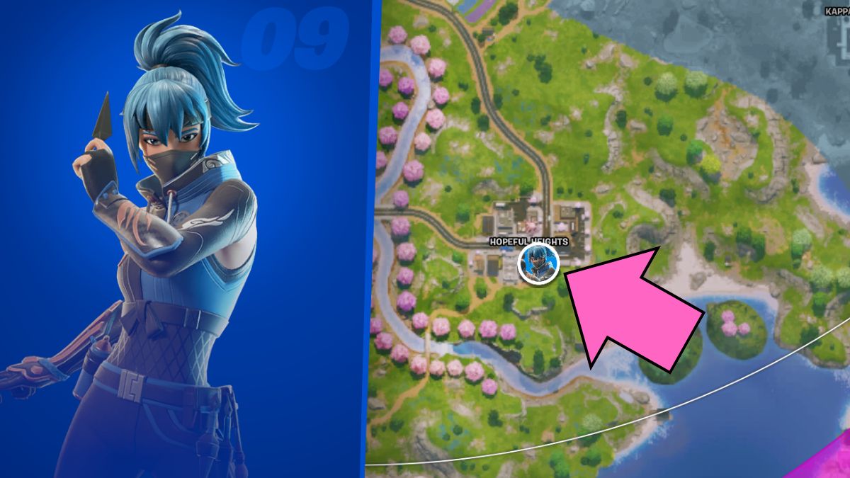 Emplacement de l'ombre des PNJ dans Fortnite Chapitre 6 Saison 2