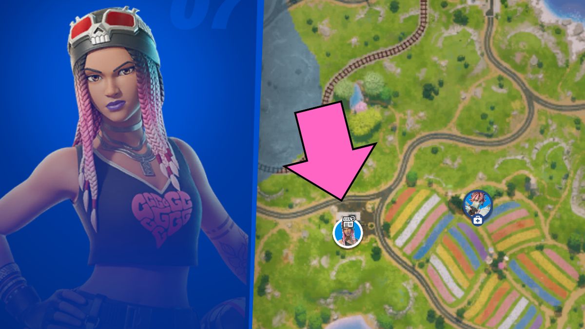 Emplacement de Keisha Cross NPC à Fortnite Chapitre 6 Saison 2