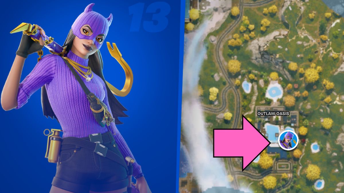 Emplacement du NPC de Valentina à Fortnite Chapitre 6 Saison 2