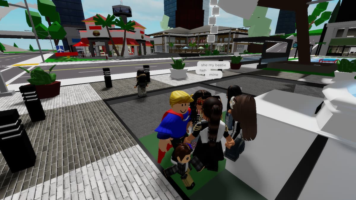 Joueurs qui parlent à Brookhaven Roblox