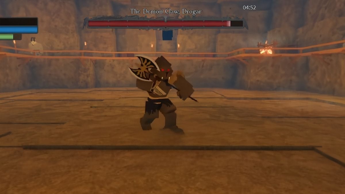 Drogar attaquant à Rune Slayer