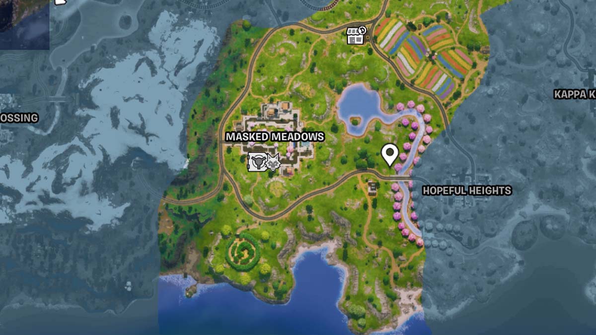 Fortnite Fletcher Kane Emplacement sur la carte