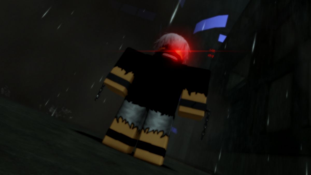 Un regardant Ken Kagune dans Ghoul re