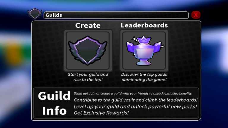Comment créer et rejoindre une guilde dans Arise Crossover Guide