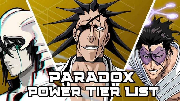 Liste de niveau de puissance Roblox Paradox [Shikai, Schrift, Resurrection]